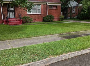 Eric F.'s Lawn Mowing service result