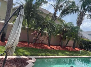 Mulching by Moses Chinquee for Rick F. in Orlando, FL