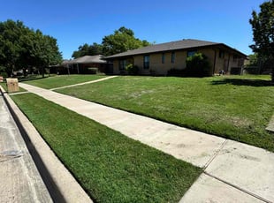 Nina M.'s Lawn Care service result
