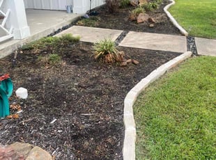 Weeding by Victor Ramirez for Tolga D. in Dallas, TX