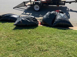 Leaf Removal by Aaron Watson for Marcos C. in Duncan, SC