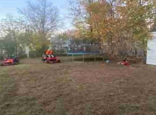 Leaf Removal by Tyrone May for Richard G. in East Hartford, CT