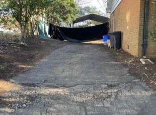 Leaf Removal by Ronald Martin for Angela B. in Charlotte, NC