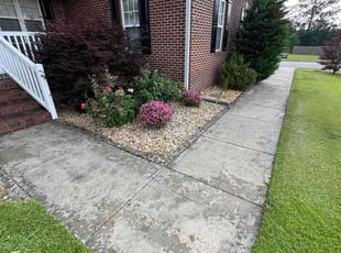 Weeding by Kinnon Tatum for Darryl B. in Raeford, NC