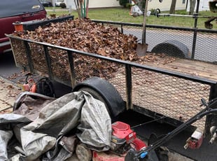 Leaf Removal by Austin Boozer for Jonathan S. in Concord, NC