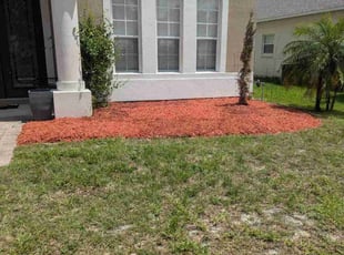 Mulching by Robert Dixon for King S. in Kissimmee, FL