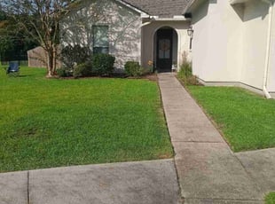 Allison C.'s Lawn Mowing service result