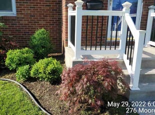 Weeding by Ronald Burton for David B. in Buffalo, NY