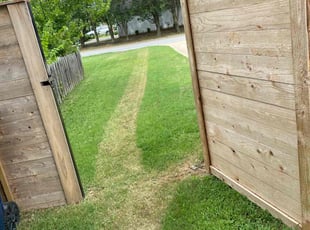 Braylon J.'s Lawn Mowing Service service result