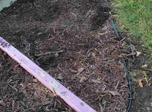 Mulching by Javis Hogan for Dawn W. in Omaha, NE