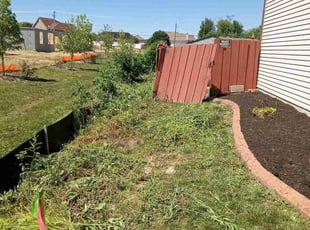 Weeding by Frank Koller for Michael D. in Avon, IN