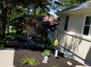 Mulching by Kurtis Waters for Candace B. in Raytown, MO