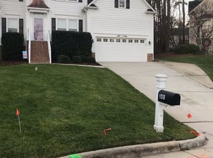 Leaf Removal by Matthew Burkle for Mary G. in Cary, NC