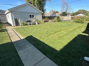 Angela H.'s Yard Cutting service result