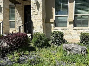 Bush Trimming by Marcus Ward for Matthew G. in New Braunfels, TX