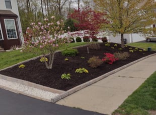 Mulching by Nick Salter for Sanjay S. in Grafton, MA