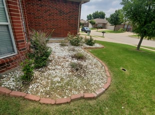 Weeding by Brian Showers for Jason W. in Fort Worth, TX