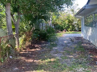 Leaf Removal by Skye Brisco for John S. in Boca Raton, FL