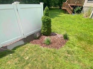 Landscaping by Malcolm Bynum for Lisa S. in Baldwinsville, NY