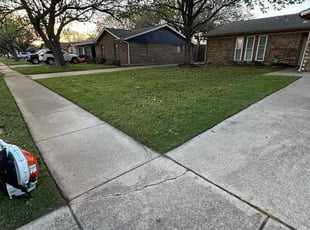Sharif D.'s Lawn Care service result