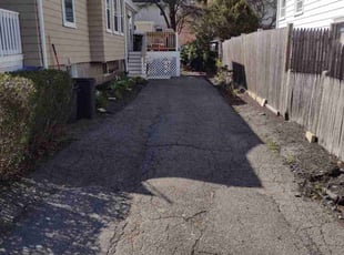 Leaf Removal by Efstathios Tsafaridis for Denise O. in Quincy, MA