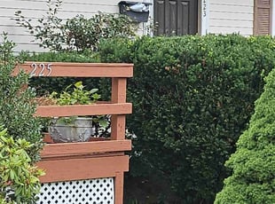 Bush Trimming by Albert Brown for Guerline A. in Randolph, MA
