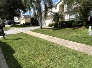 Jordan B.'s Lawn Service service result