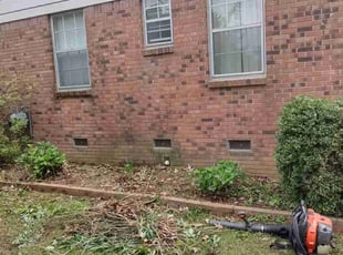 Weeding by Kewon Andrews for Jere C. in Olive Branch, MS