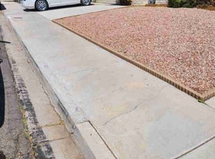 Weeding by Lamont Johnson for Jim K. in Las Vegas, NV