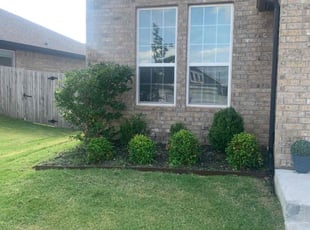 Bush Trimming by Dillon Johnson for Dennis C. in Choctaw, OK