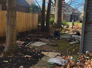 Leaf Removal by Erik Bullens for Lin F. in Indianapolis, IN