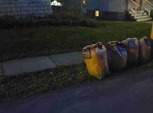 Leaf Removal by Angeton Mouity for James H. in Syracuse, NY