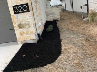 Mulching by Pablo Gonzalez for David S. in Georgetown, TX