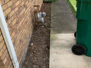 Weeding by Jorge Yanez for James J. in Shorewood, IL