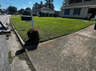 Aaron R.'s Yard Cutting service result