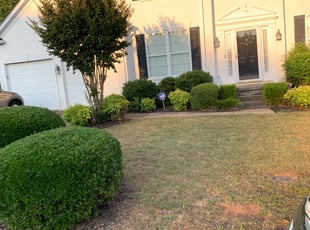 Bush Trimming by Gary Jones II for Wendy R. in Greer, SC