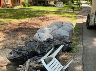 Leaf Removal by Juan and angela Perez for DESHUNDRICK D. in Memphis, TN