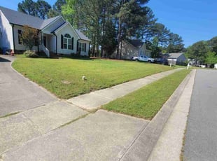 Janet J.'s Yard Cutting service result