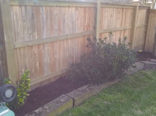 Mulching by Christopher Lawrence for James E. in Virginia Beach, VA