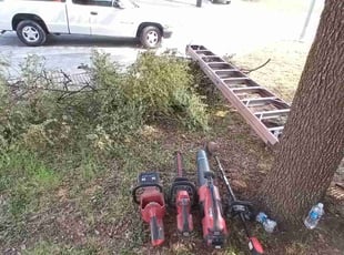 Bush Trimming by Victor Avalos for Randall M. in San Antonio, TX