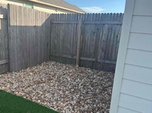 Weeding by Samuel Rueda for John S. in Kyle, TX