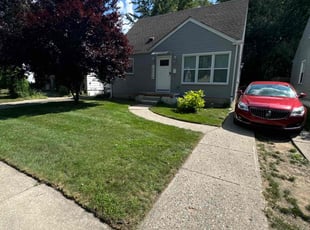 Aijaz D.'s Lawn Mowing service result