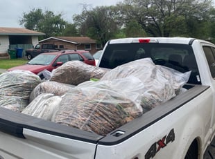 Leaf Removal by Bradley Matthiesen for Jerilyn K. in San Antonio, TX