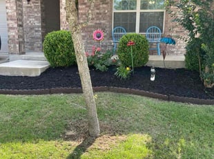 Mulching by Samuel Fogg for Kelly M. in Denton, TX