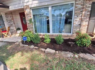 Mulching by Jacob Orona for Shannon O. in San Antonio, TX