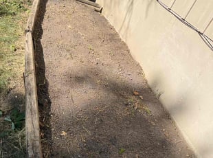 Weeding by Bryant King for John R. in Kansas City, MO