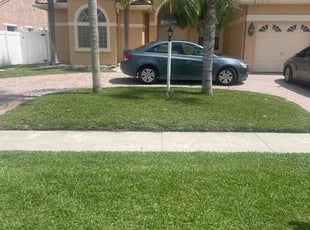 Kim D.'s Lawn Service service result