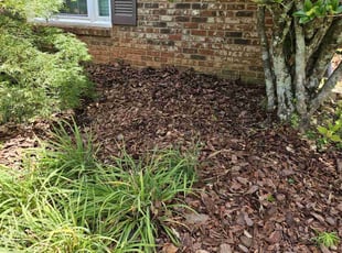 Mulching by Lorenzo Green for Dana M. in Marietta, GA