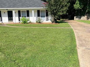 Janelle W.'s Lawn Service service result