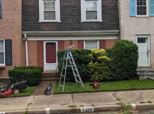 Bush Trimming by David Peters for George S. in Burke, VA